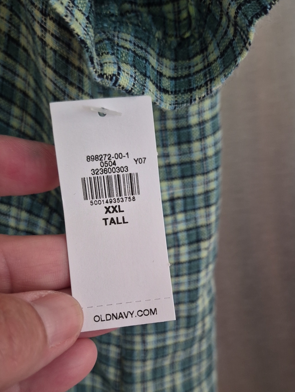 XXL TALL.Old Navy Linen Blend Shift Dress - Picture 4 of 9